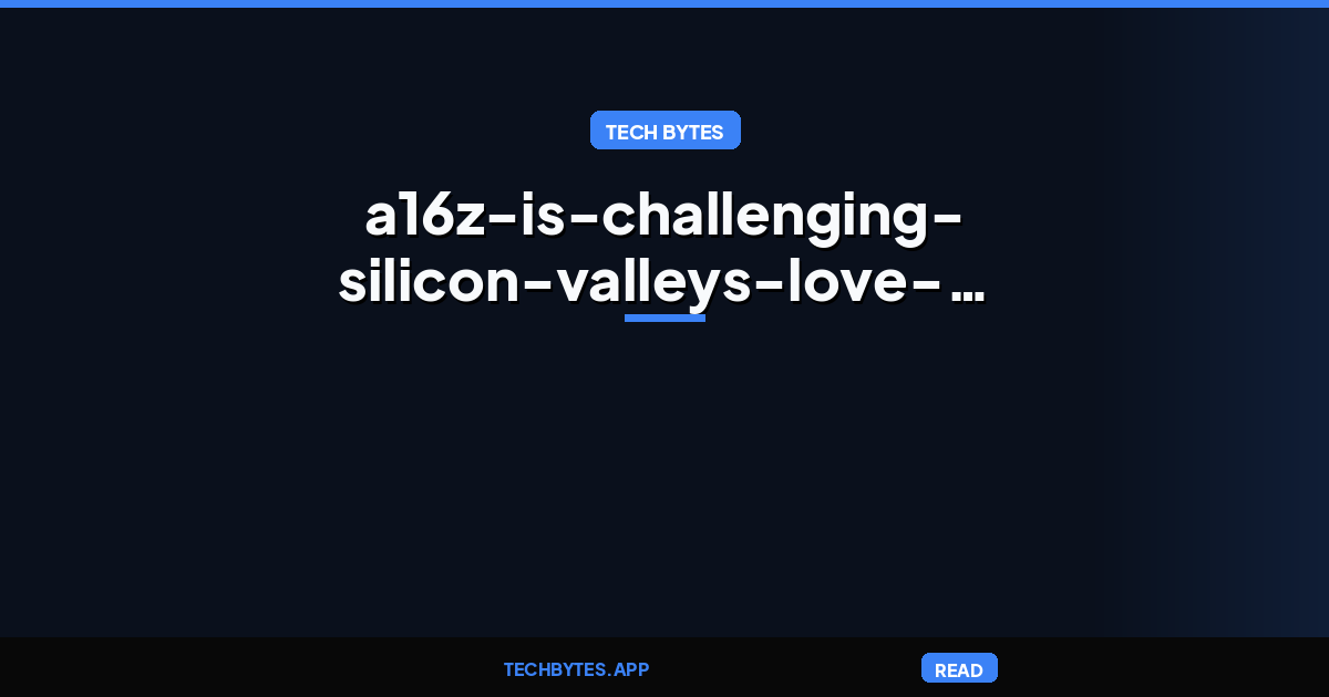 A16z is challenging Silicon Valley’s love for drop-outs by launching
