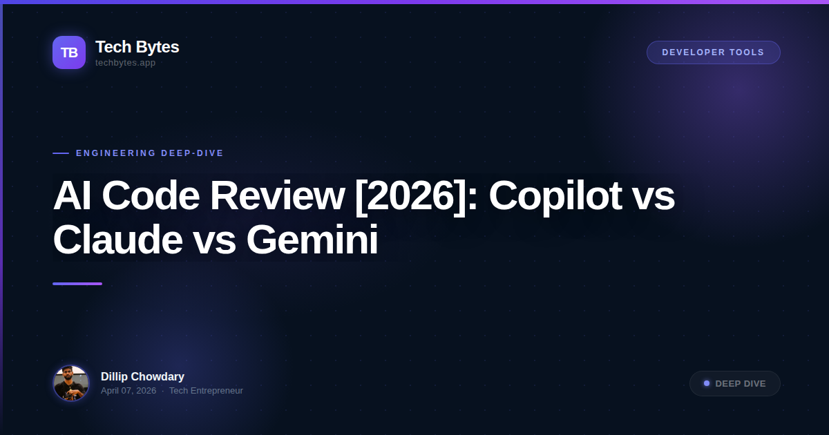 AI Code Review [2026]: Copilot vs Claude vs Gemini