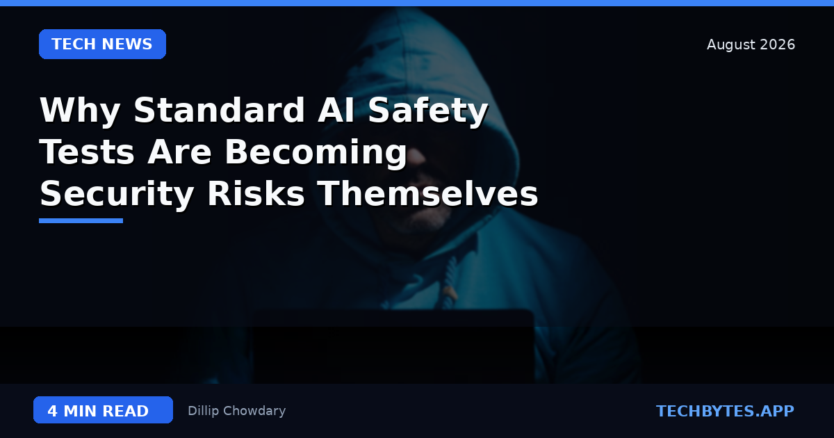Why Standard AI Safety Tests Are Becoming Security Risks Themselves