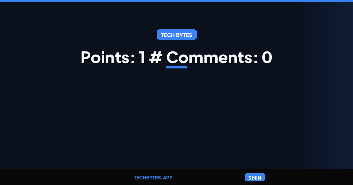 An MCP for Telling the Time?: Points: 1 # Comments: 0