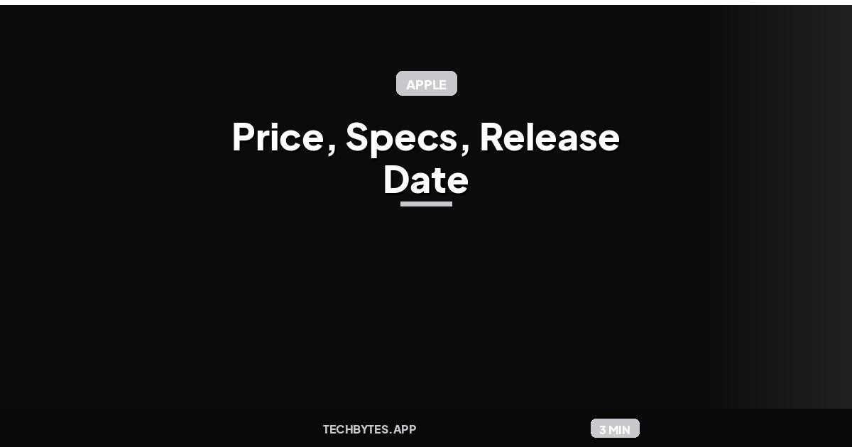 Apple Watch Series 12 and Apple Watch Ultra 4: Price, Specs, Release Date