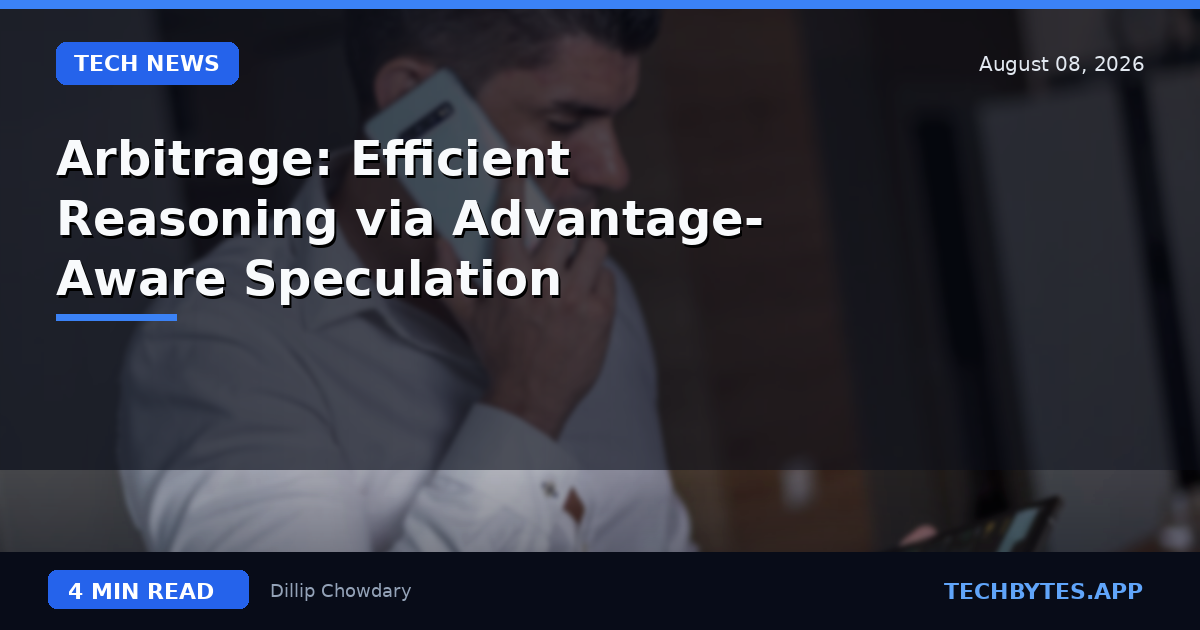 Arbitrage: Efficient Reasoning via Advantage-Aware Speculation