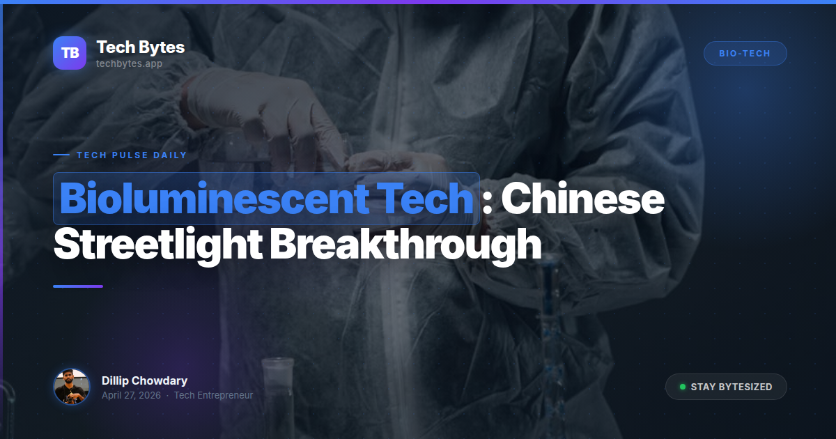 Bioluminescent Plants