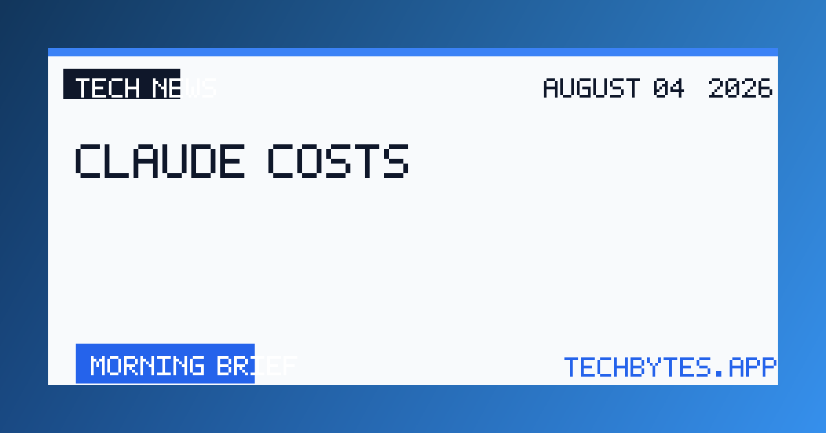 Claude Costs