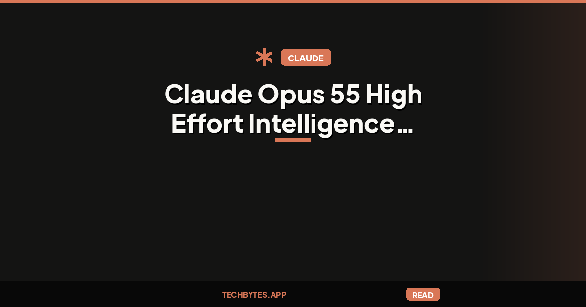 Claude Opus 5.5 (High Effort) Intelligence, Performance and Price Analysis