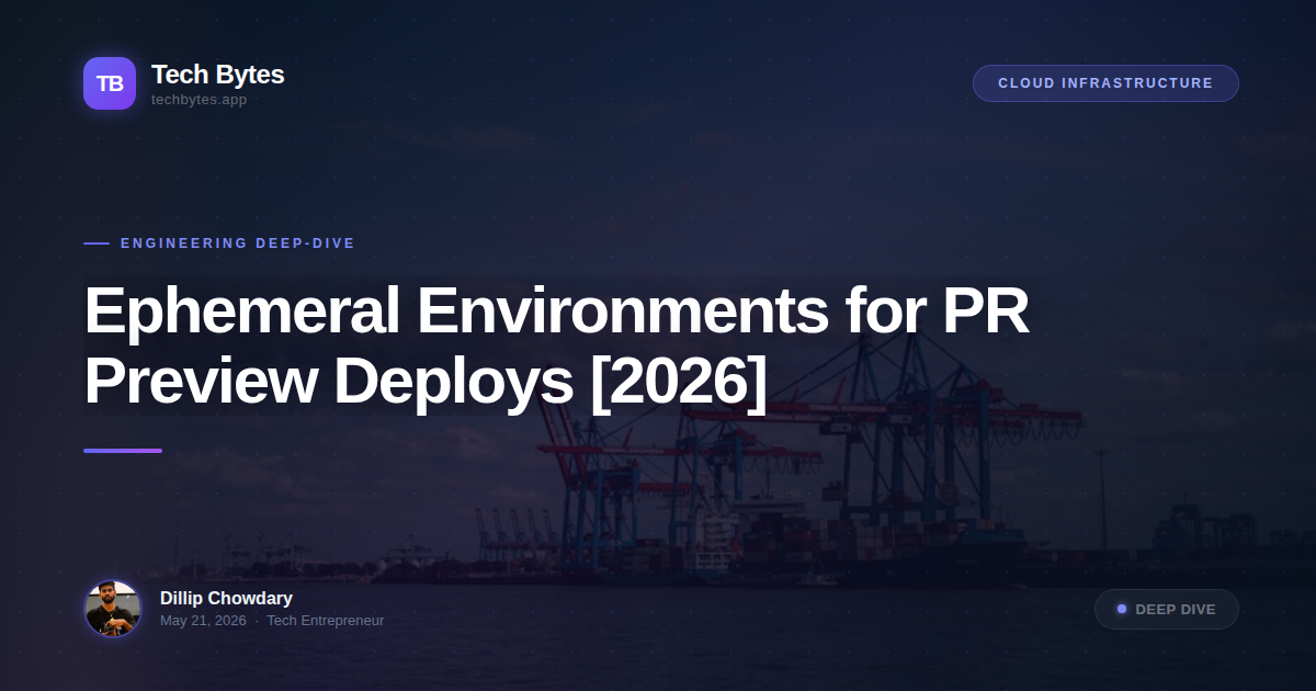 Ephemeral Environments for PR Preview Deploys [2026]