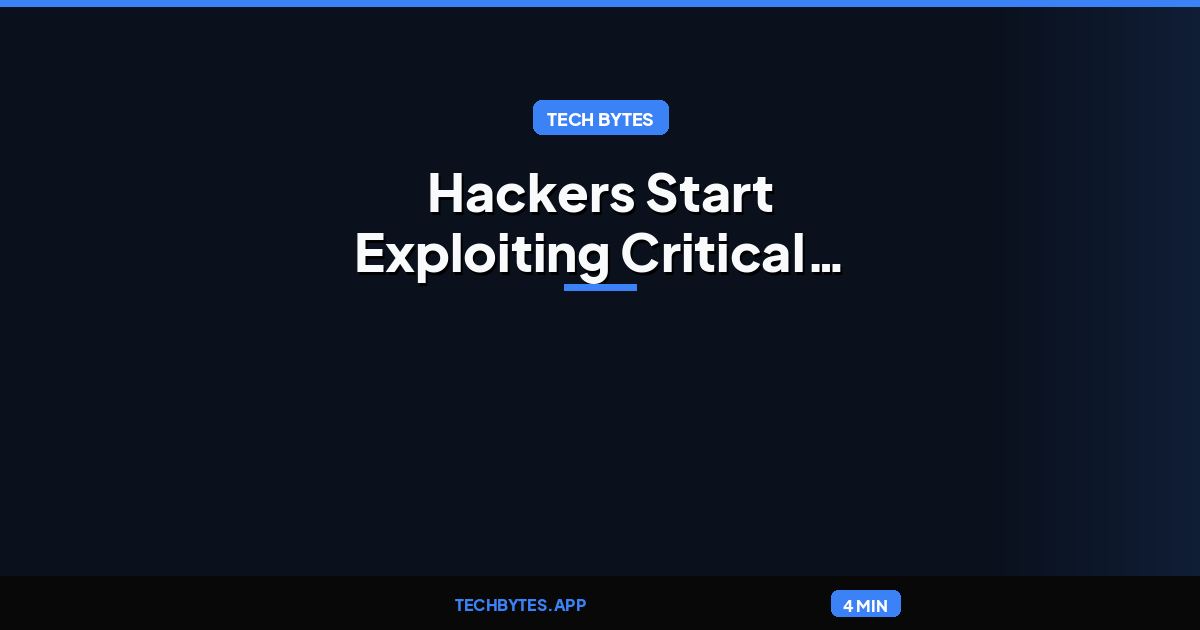 Hackers Start Exploiting Critical Langflow Vulnerability
