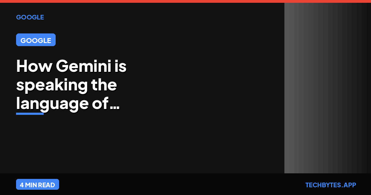 How Gemini is speaking the language of Southeast Asia
