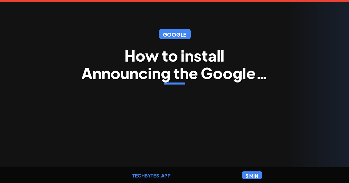 How to install Announcing the Google Gen AI SDK for Kotlin 1.0