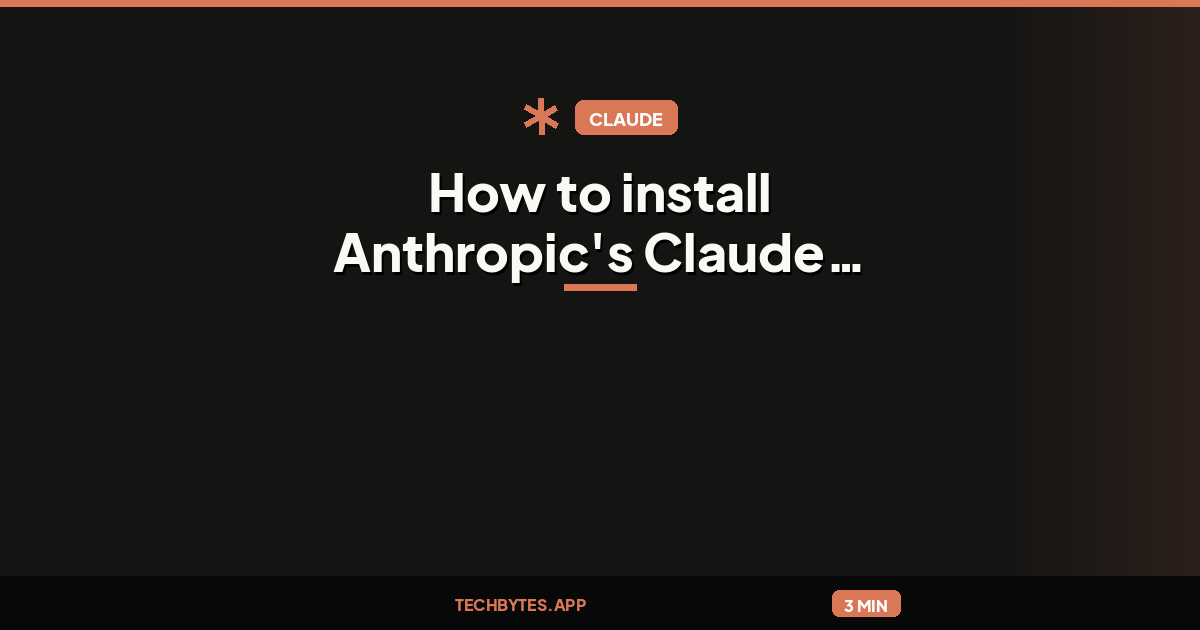 How to install Anthropic's Claude Fable 5.1 and Mythos 5.1 arrive