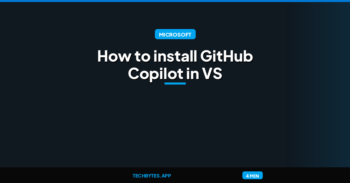How to install GitHub Copilot in VS Code, August 2026 releases