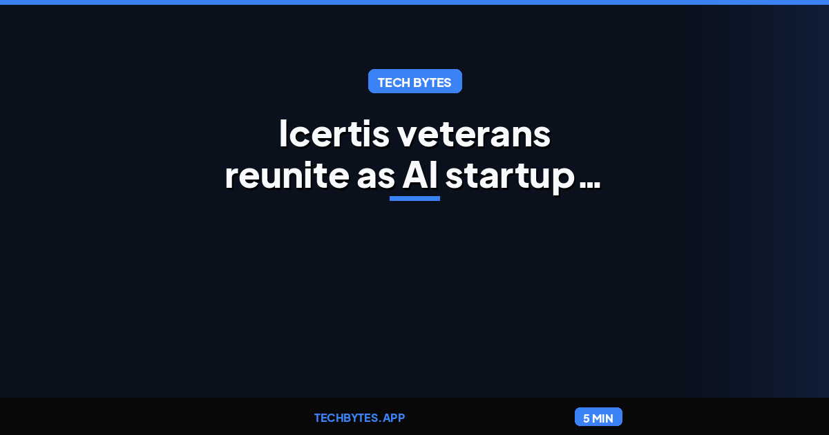 Icertis veterans reunite as AI startup HumanTronik acquires tech