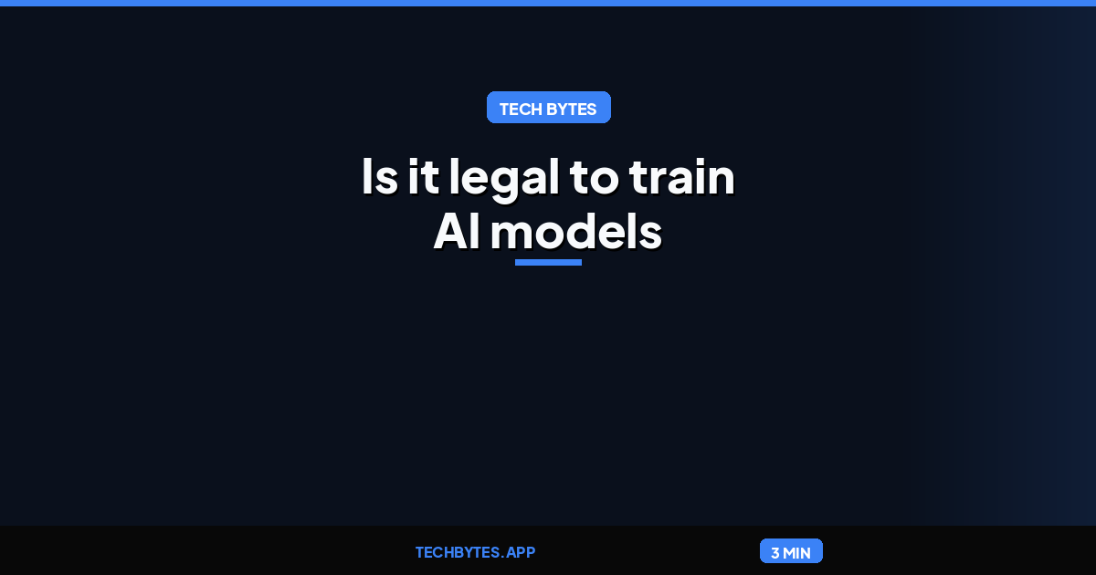 Is it legal to train AI models on copyrighted books? It’s complicated