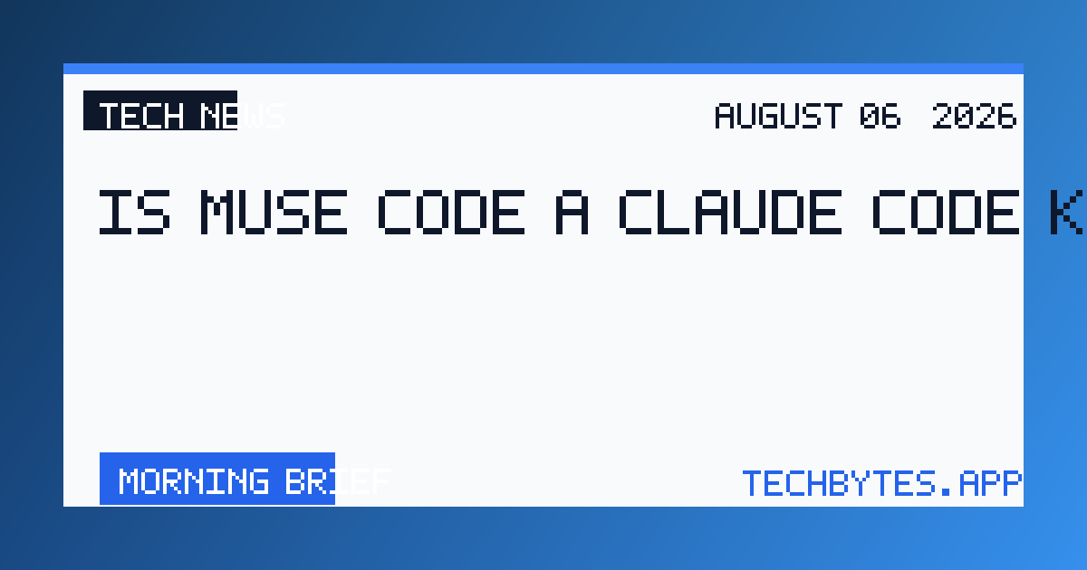 Is Muse Code a Claude Code Killer?