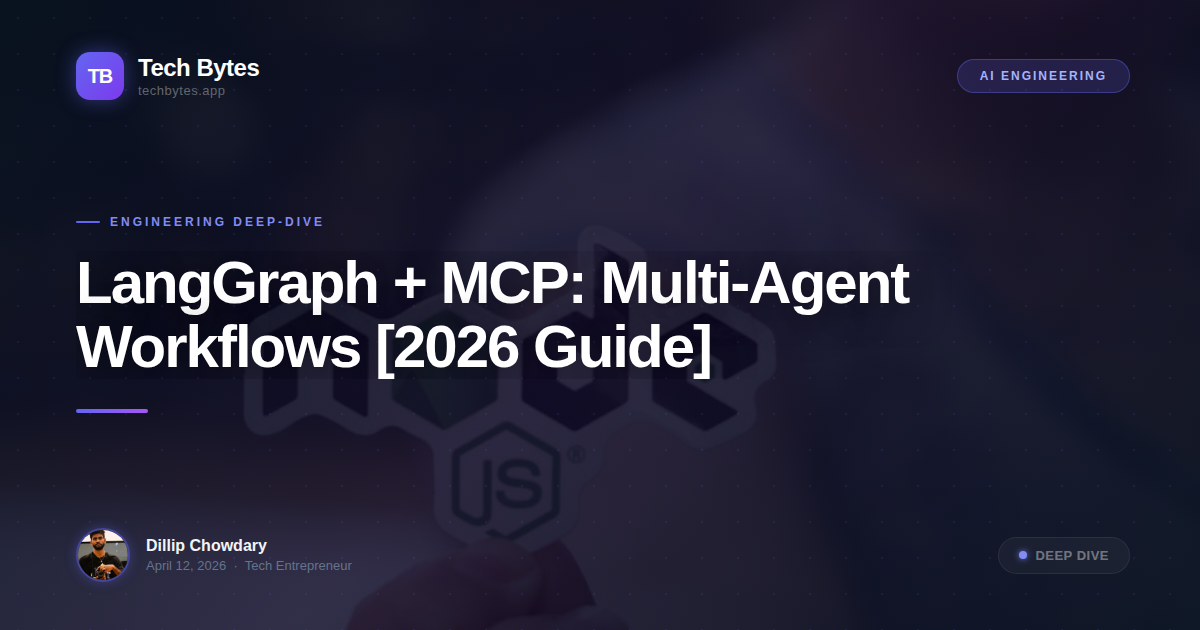 LangGraph + MCP: Multi-Agent Workflows [2026 Guide]