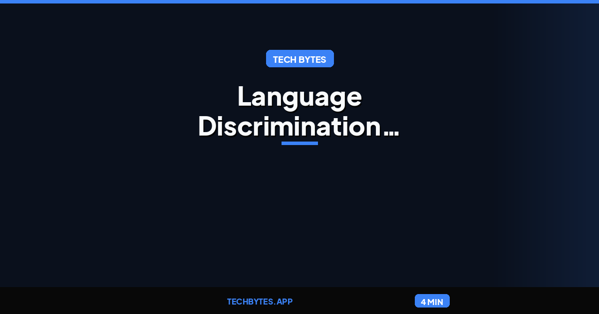 Language Discrimination Improves Linguistic Learning in Multilingual