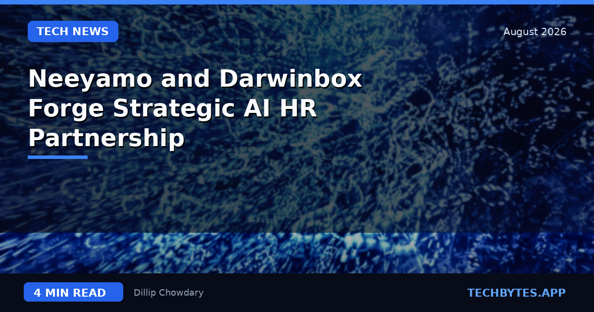 Neeyamo and Darwinbox Forge Strategic AI HR Partnership
