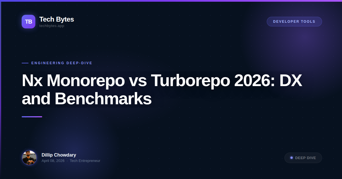Nx Monorepo vs Turborepo 2026: DX and Benchmarks