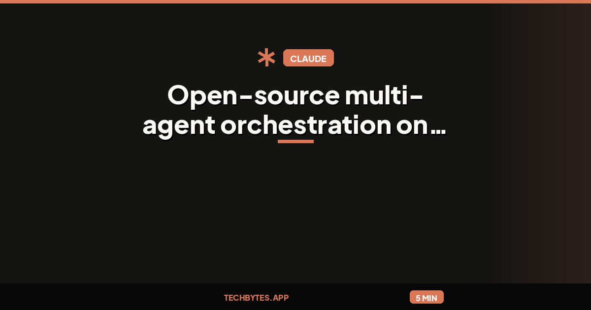 OpenCrew: Open-source multi-agent orchestration on top of Claude Code