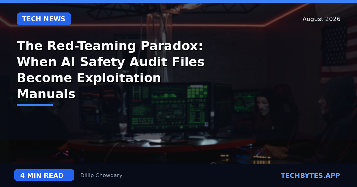 The Red-Teaming Paradox: When AI Safety Audit Files Become Exploitation Manuals