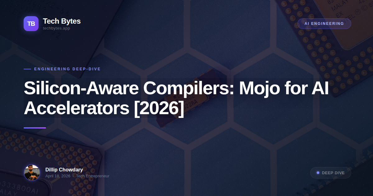 Silicon-Aware Compilers: Mojo for AI Accelerators [2026]