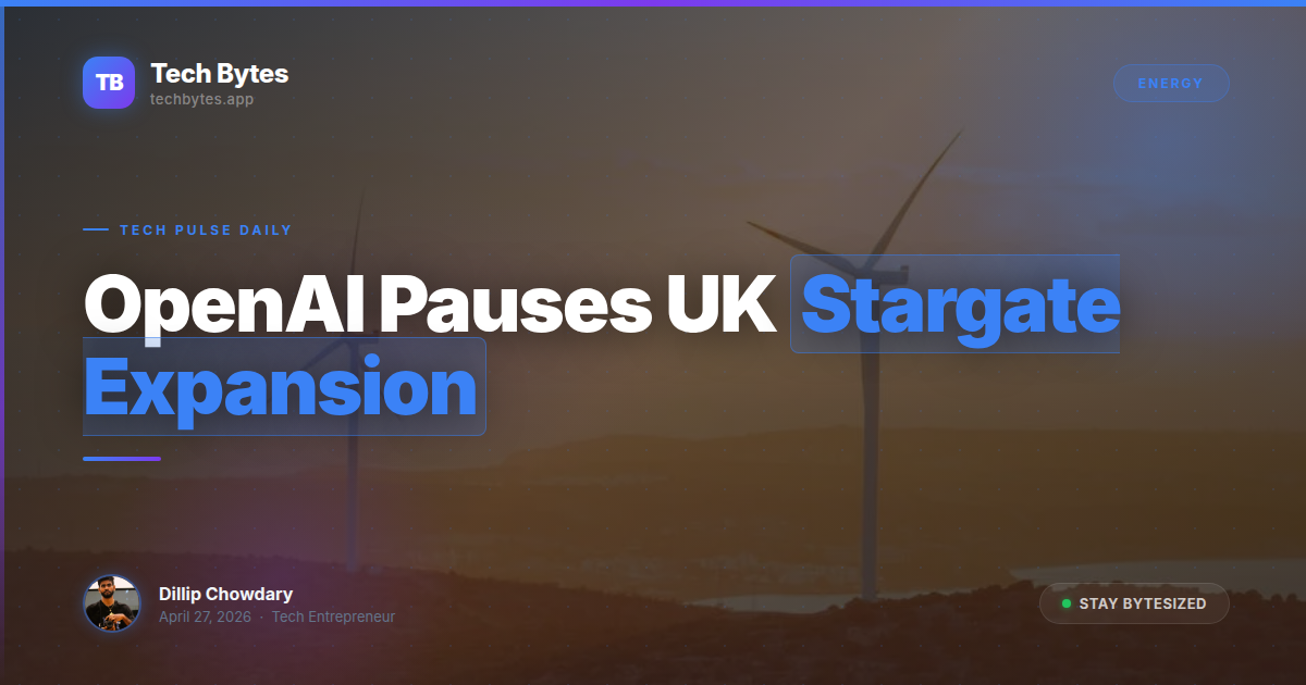 OpenAI UK Data Center