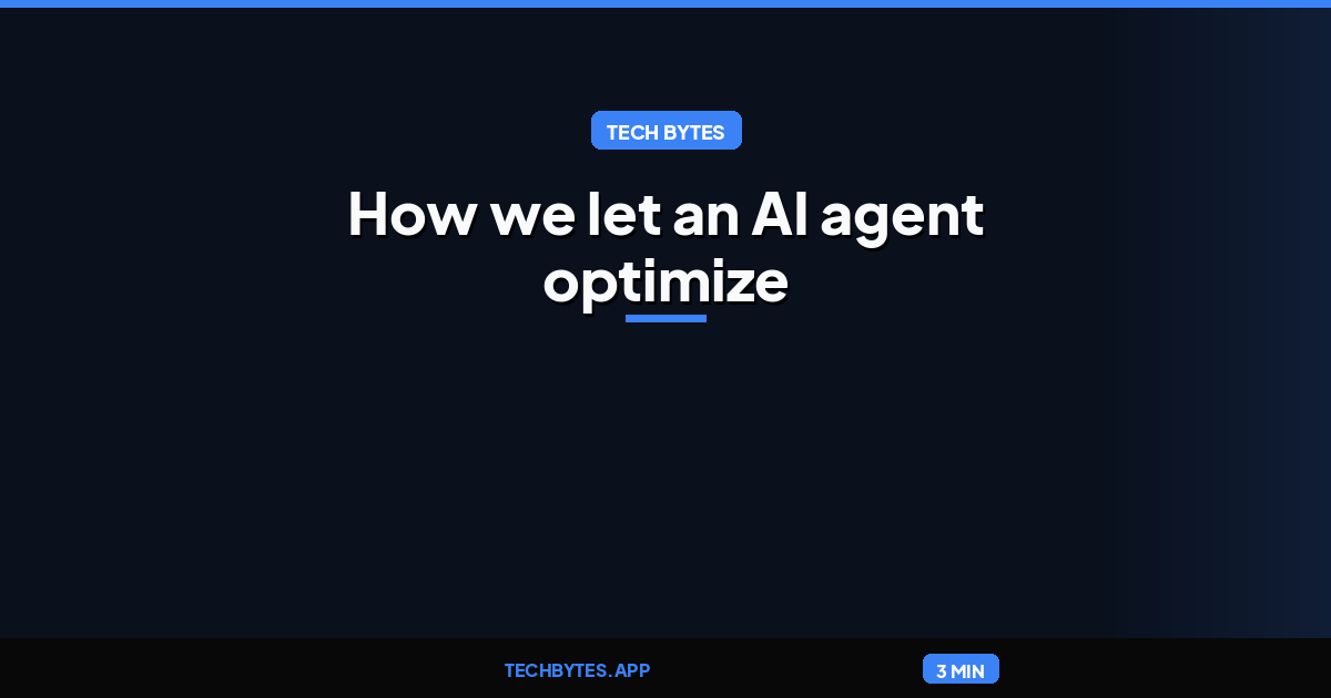 Trust, but benchmark: How we let an AI agent optimize Elasticsearch