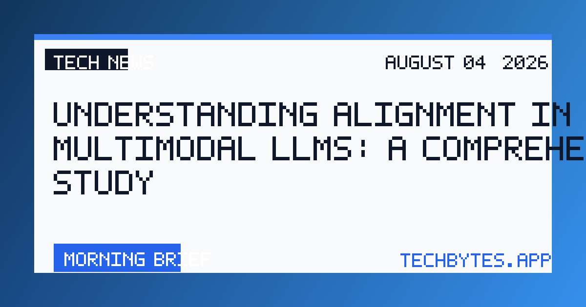 Understanding Alignment in Multimodal LLMs: A Comprehensive Study