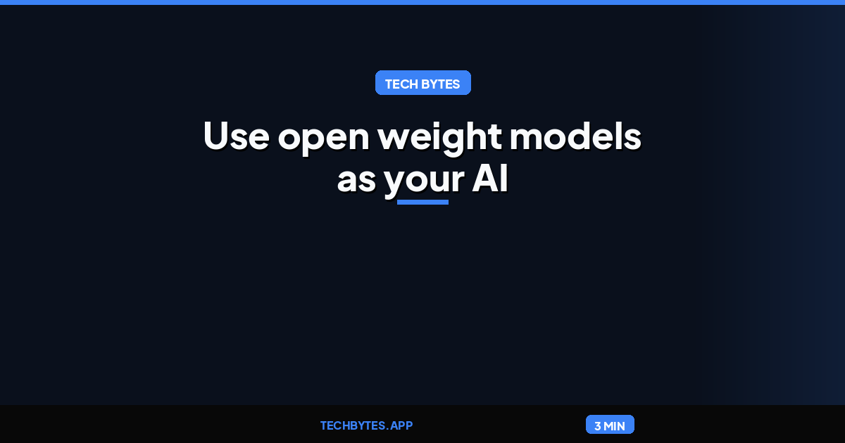 Use open weight models as your AI coding agent with Amazon Bedrock