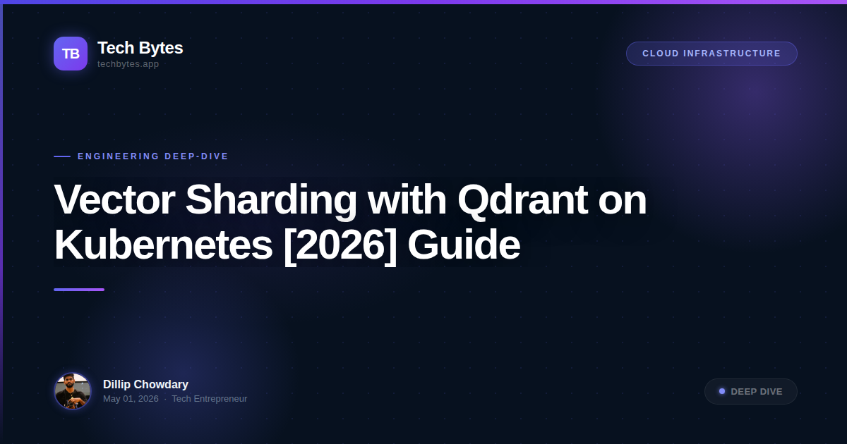 Vector Sharding with Qdrant on Kubernetes [2026] Guide