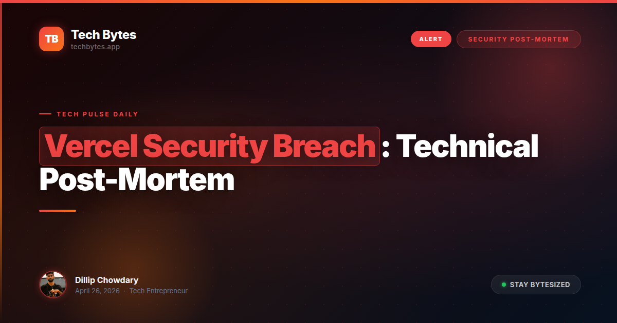 Vercel Security Breach