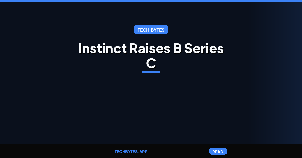 Viral AI agent Instinct raises $1 billion Series C at a $10 billion