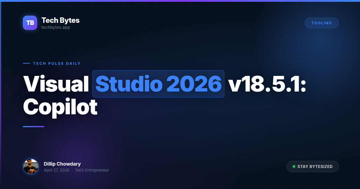 Visual Studio 2026
