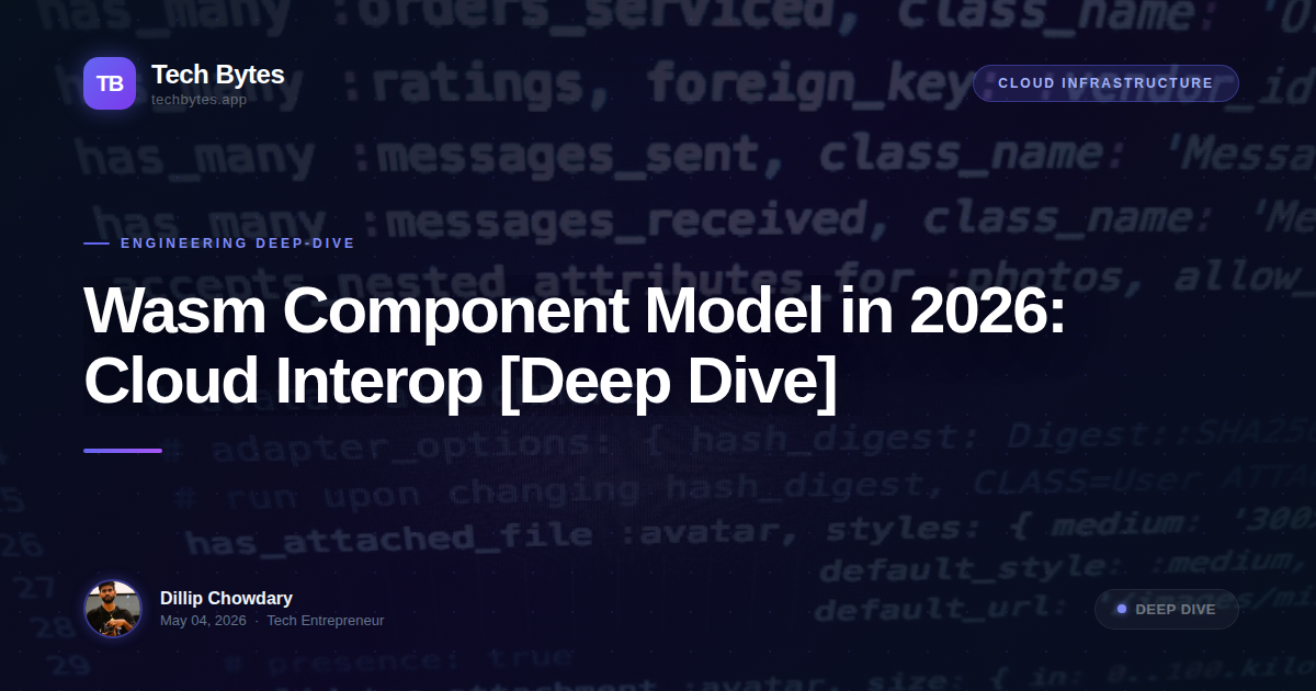 Wasm Component Model in 2026: Cloud Interop [Deep Dive]