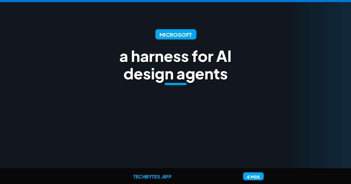 GitHub open-sourced Myli: a harness for AI design agents