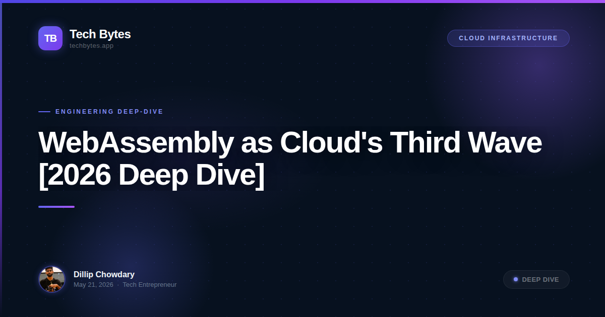 WebAssembly as Cloud's Third Wave [2026 Deep Dive]