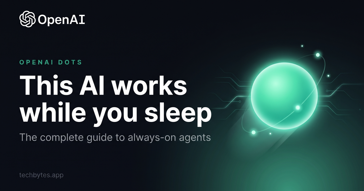 What Are OpenAI Dots? The Complete Guide to Always-On AI Agents