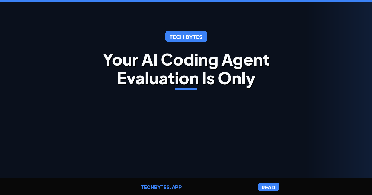 Your AI coding agent evaluation is only as good as its sandbox