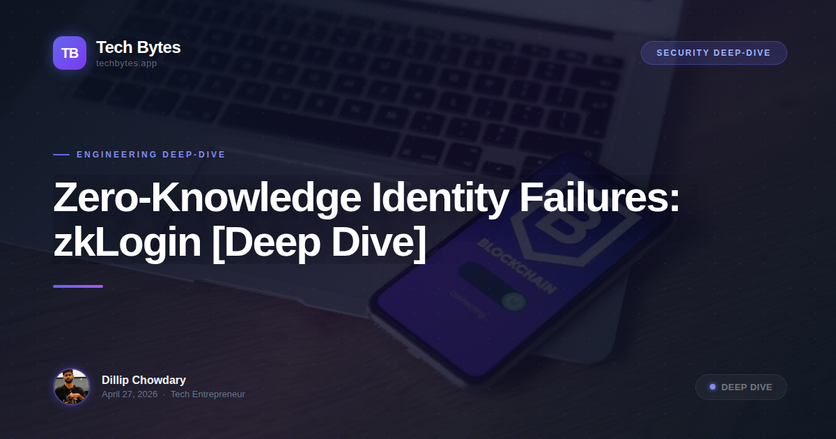 Zero-Knowledge Identity Failures: zkLogin [Deep Dive]