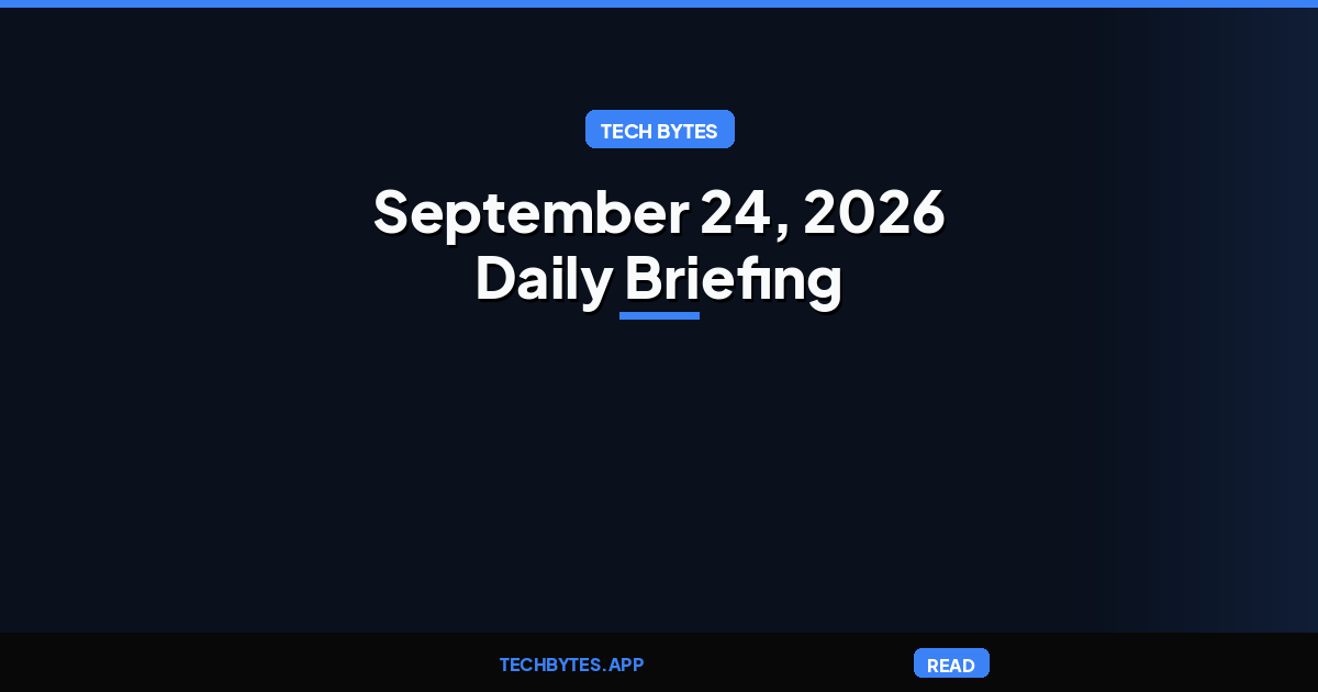 Today's Tech Pulse