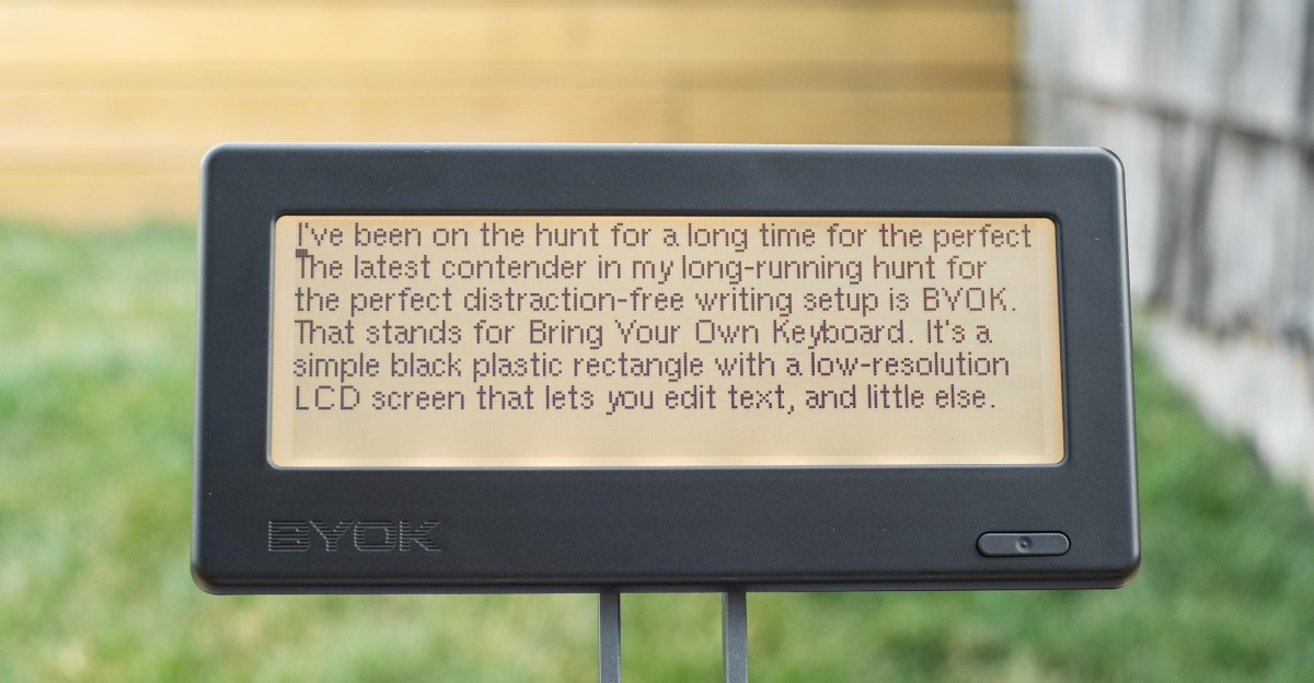 Distraction-Free E-Ink Writing Device BYOK Adds Custom Extensions and Scripting Support