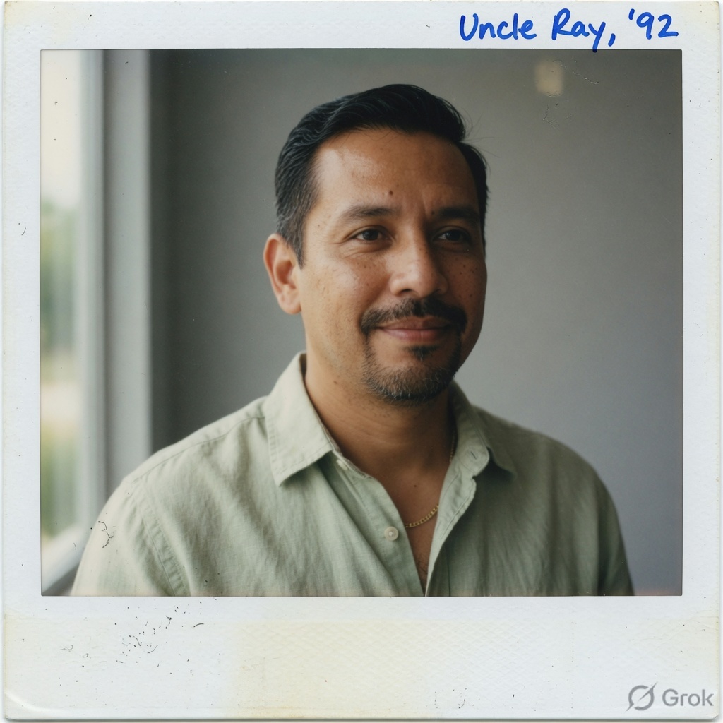 Restored-but-still-film portrait Nano Banana example