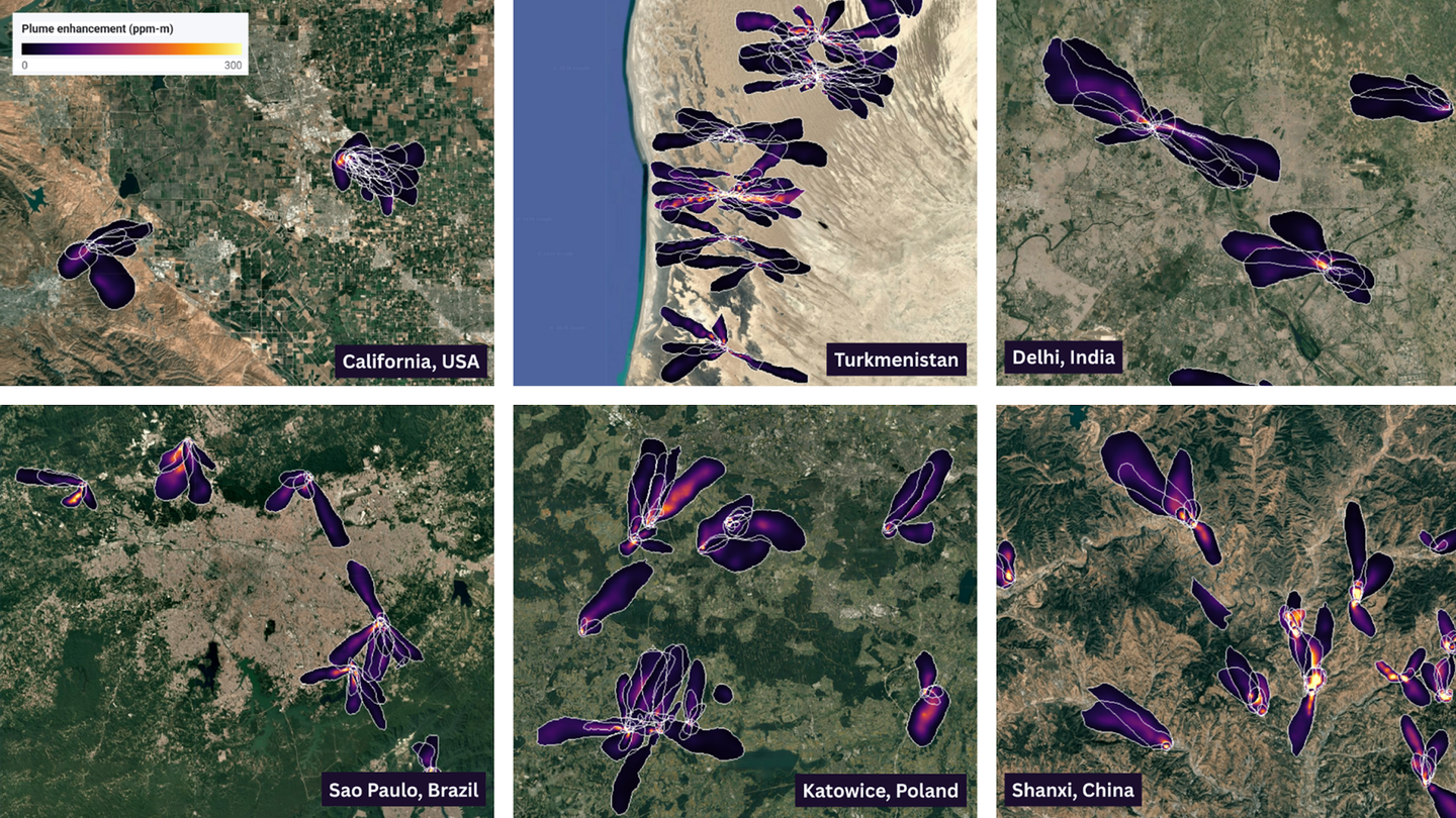 A new deep learning model maps global methane emissions from space