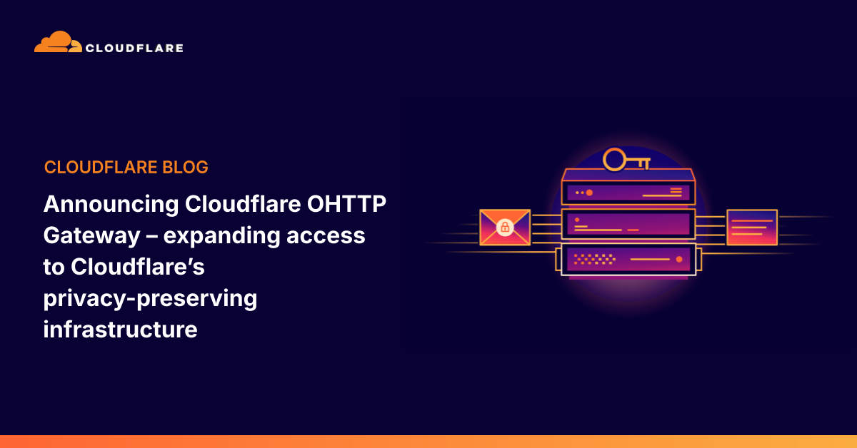 Cloudflare OHTTP Gateway – expanding access to Cloudflare’s