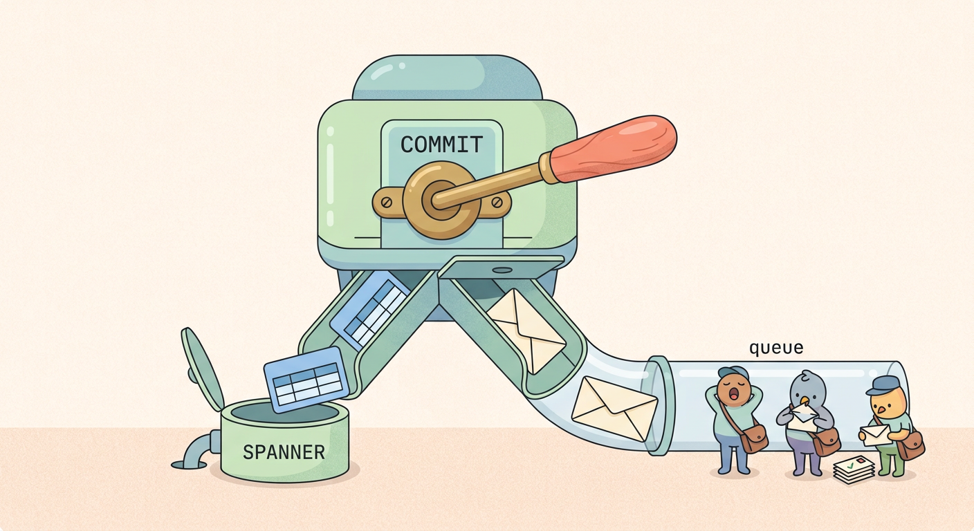 Google announces Spanner queues: Transactional messaging for agentic