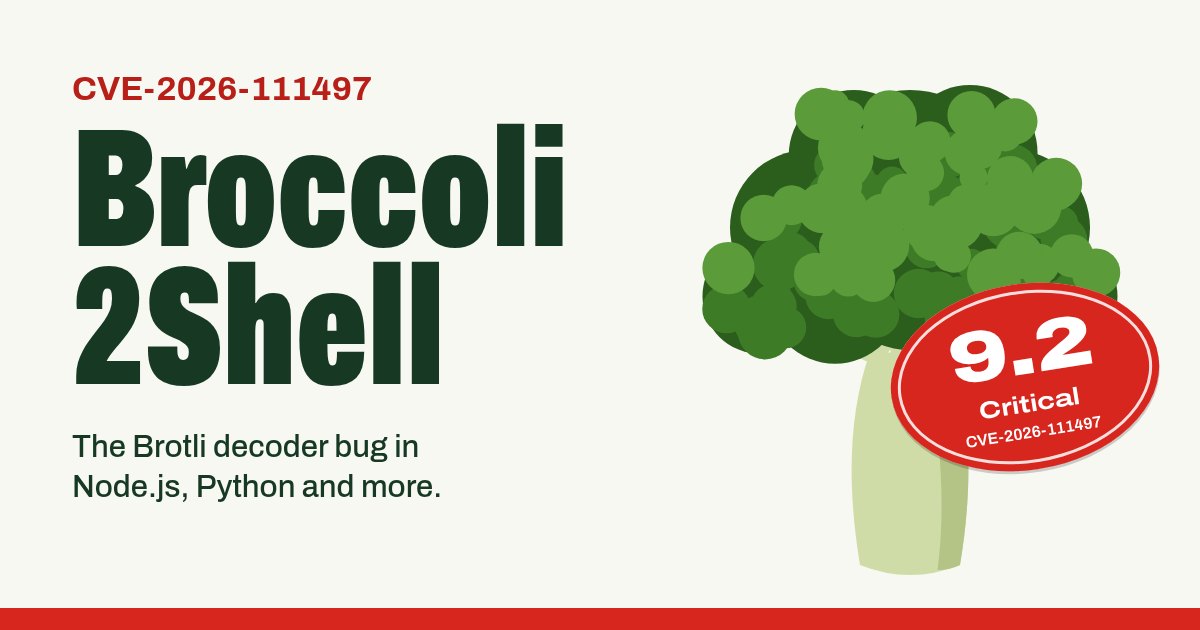 Broccoli2Shell: Brotli decoder RCE in Node.js, Python and more