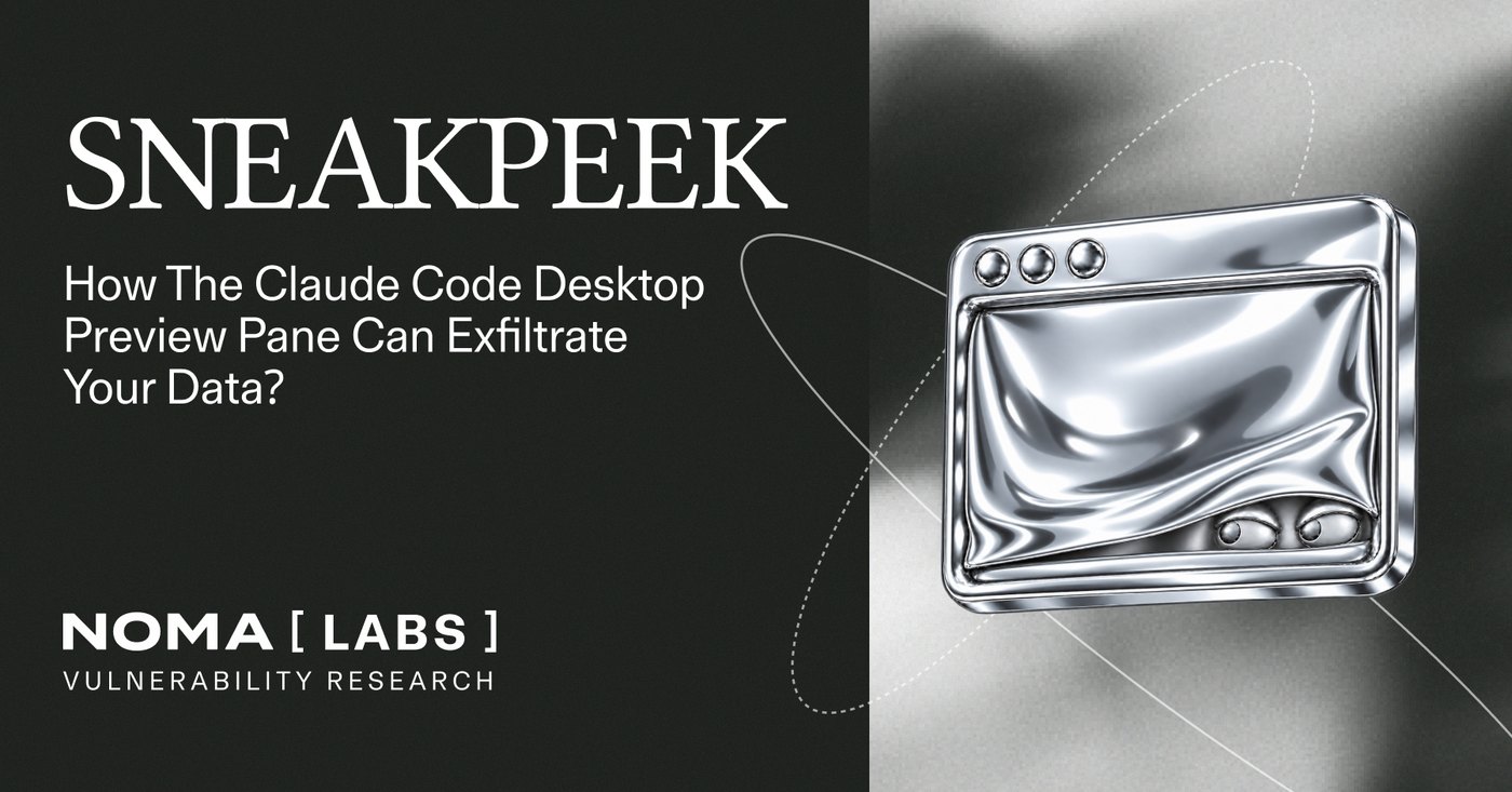 Claude Code Desktop Vulnerability: Preview Pane Data Exfiltration