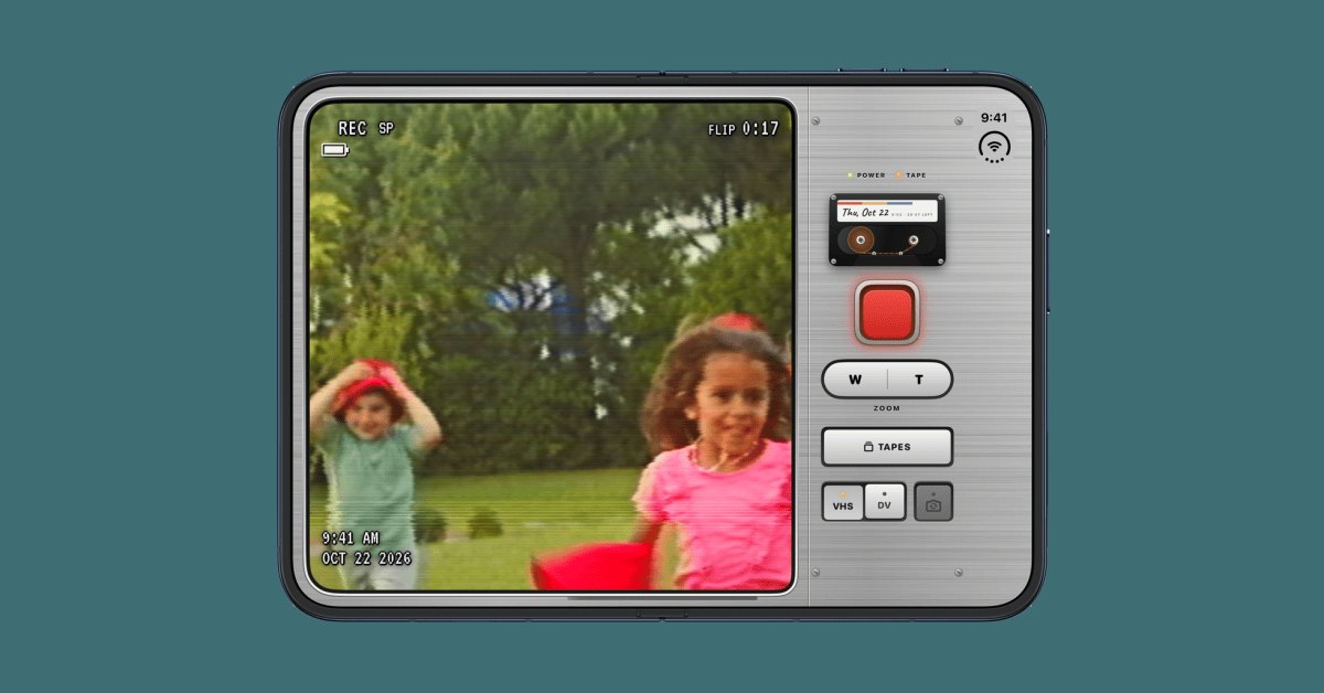 Indie App Spotlight: ‘Flipcorder’ lets you shoot retro footage on your