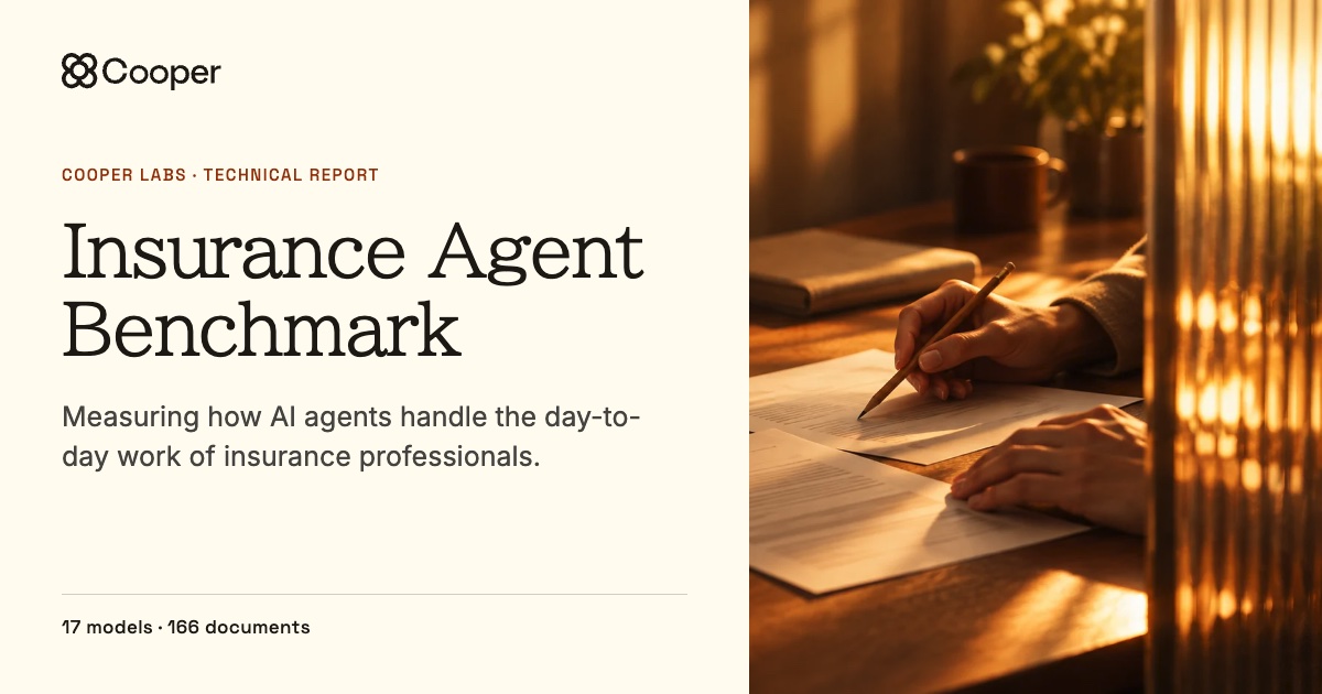 Insurance Agent Benchmark: 166 real-world cases for evaluating insurance AI