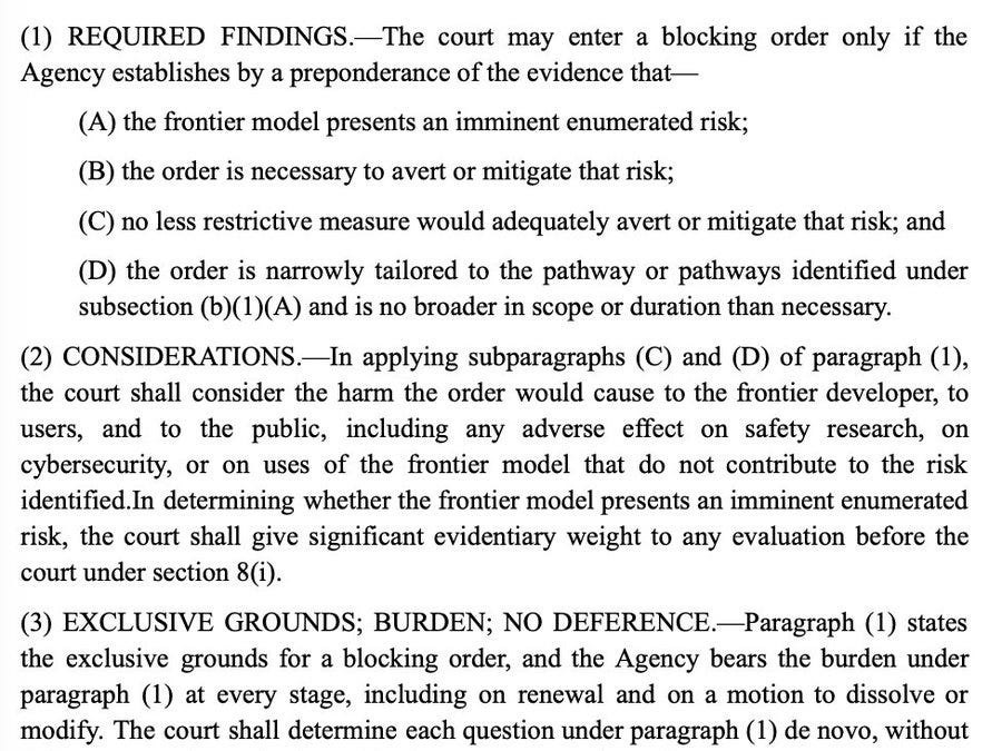 Leaked Anthropic Draft AI Regulatory Bill Is Unacceptable and Troubling